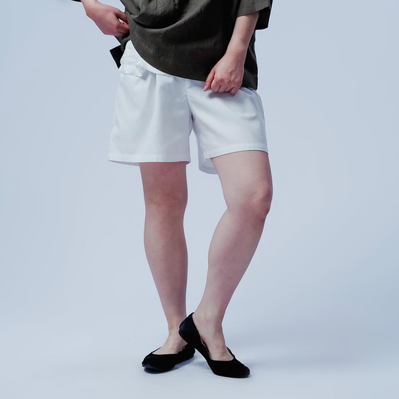 [soco] 只剩下幾個了！觸感超柔軟！太光滑嬌小褲/白色 p003j-white 第1張的照片