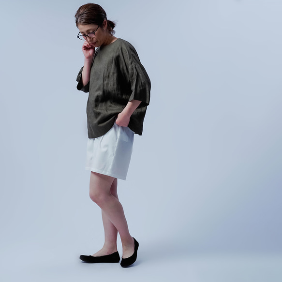 [soco] 只剩下幾個了！觸感超柔軟！太光滑嬌小褲/白色 p003j-white 第5張的照片