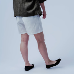 [soco] 只剩下幾個了！觸感超柔軟！太光滑嬌小褲/白色 p003j-white 第8張的照片