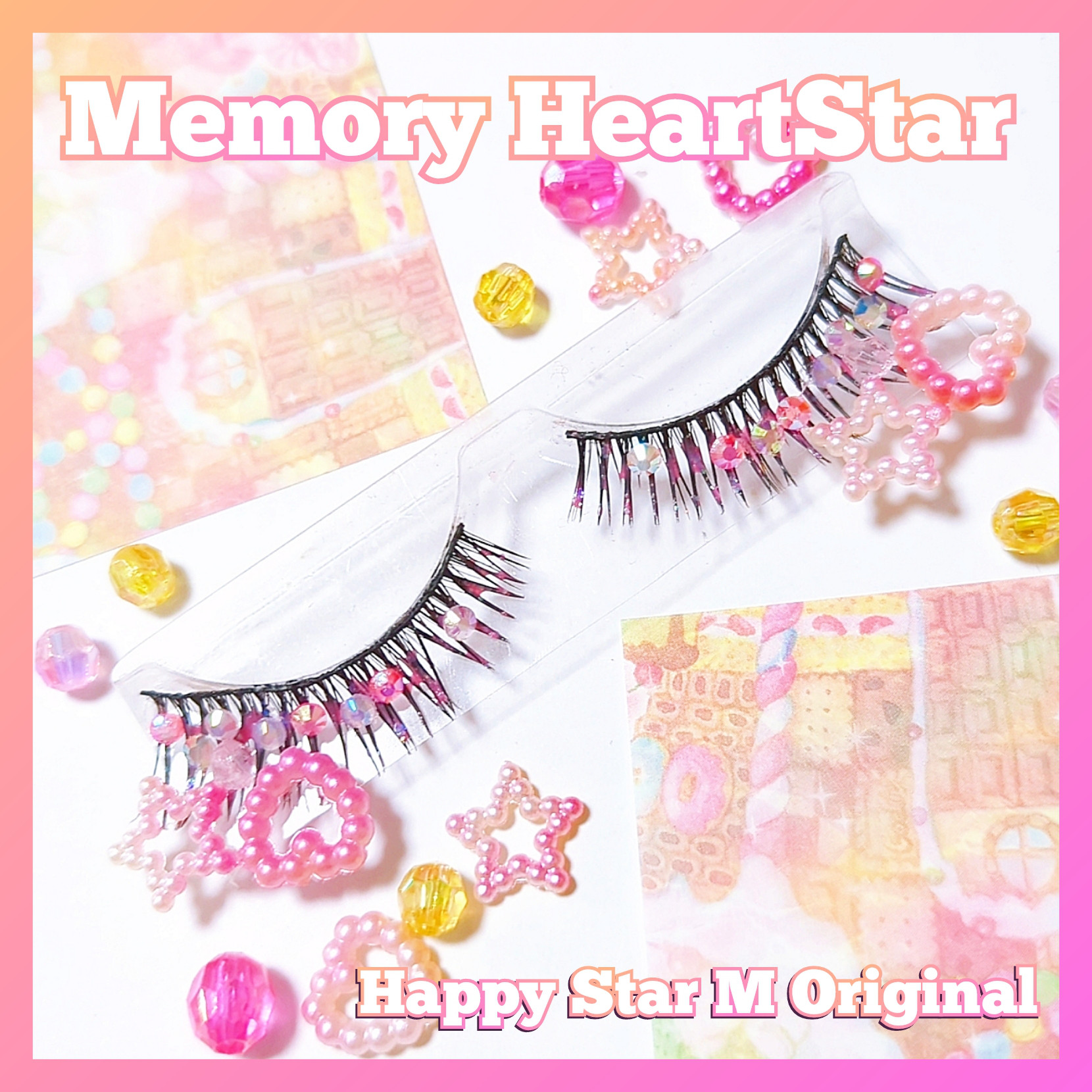 ❤感謝品☆Memory HeartStar☆partyまつげ メモリーハートスター☆送