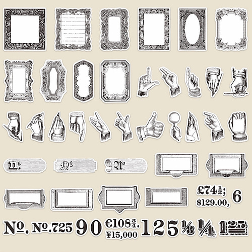 専用♪アルバムスクラップ、ジャンクジャーナル、おすそ分けファイル素材No.324 送料無料【S324コラージュ素材】海外和紙シール ジャンクジャーナル