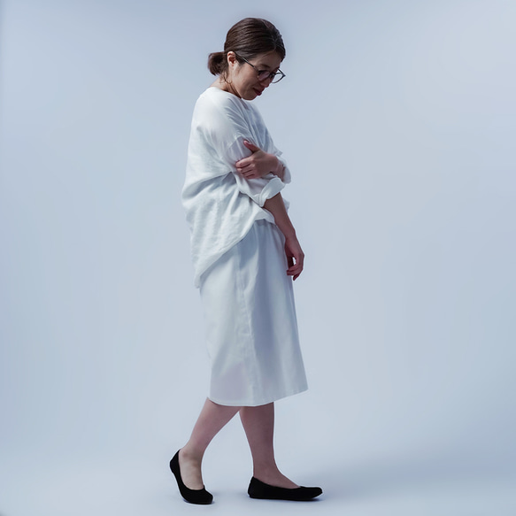 [soco] 長度長，手感好！太光滑嬌小褲/白色 p009c-white1 第4張的照片