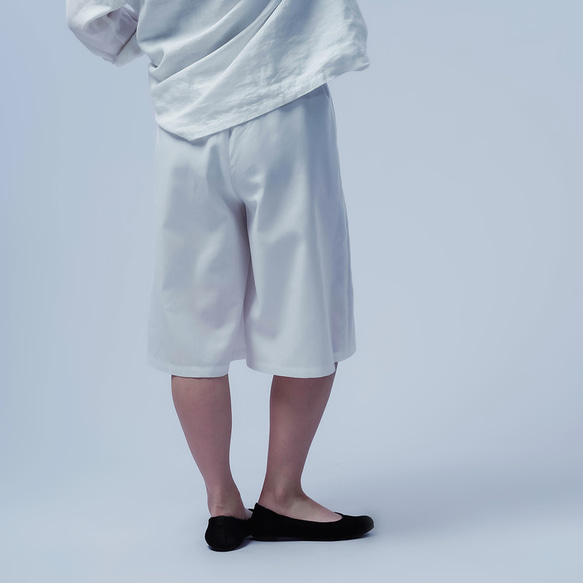 [soco] 長度長，手感好！太光滑嬌小褲/白色 p009c-white1 第6張的照片