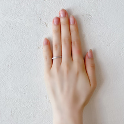 「和紙」結婚指輪(プラチナ950製) 4枚目の画像
