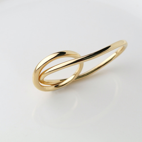 再入荷】ダブルフィンガーリング | lucie accessory