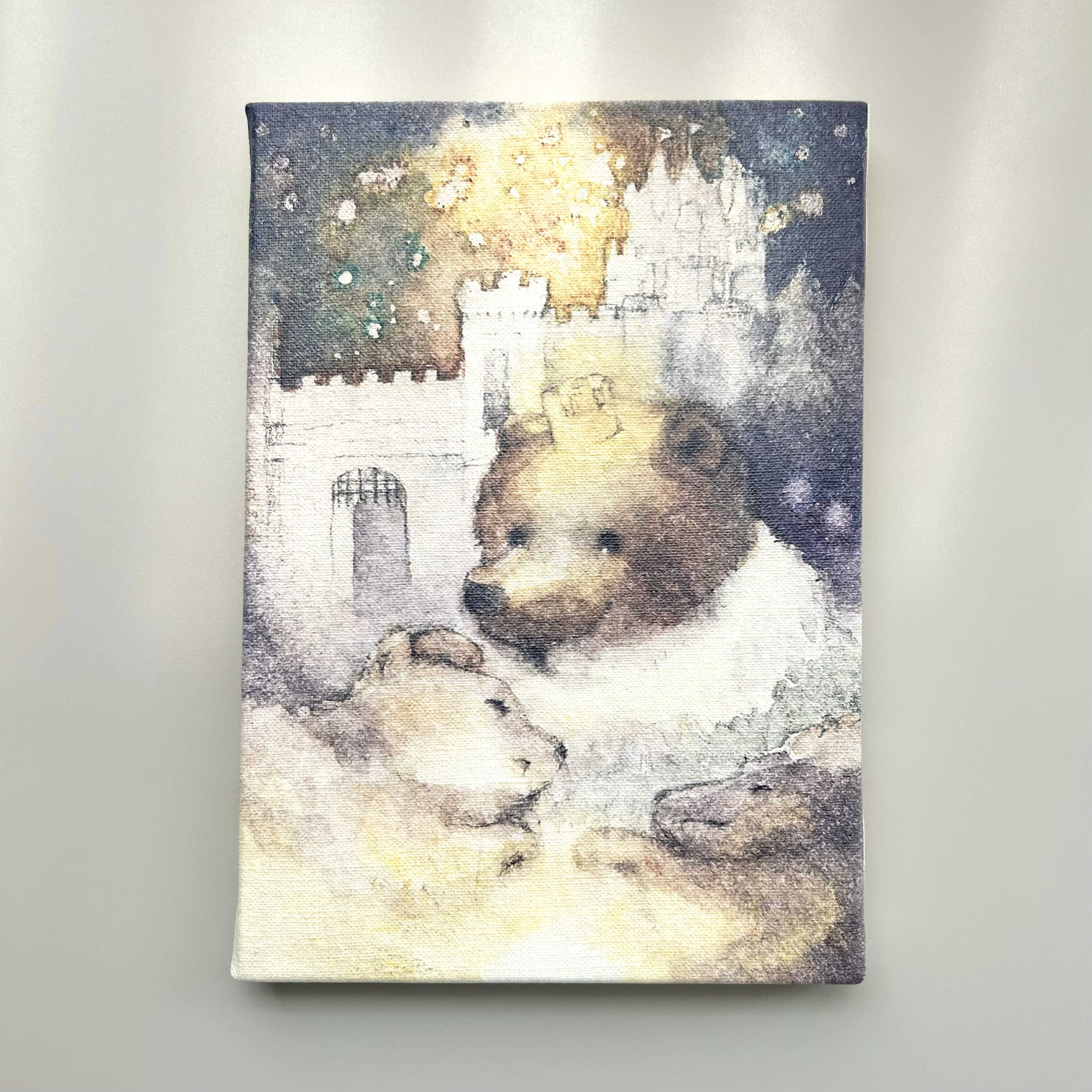 ミニキャンバスアート 4 キャンバスプリント 古塔つみ