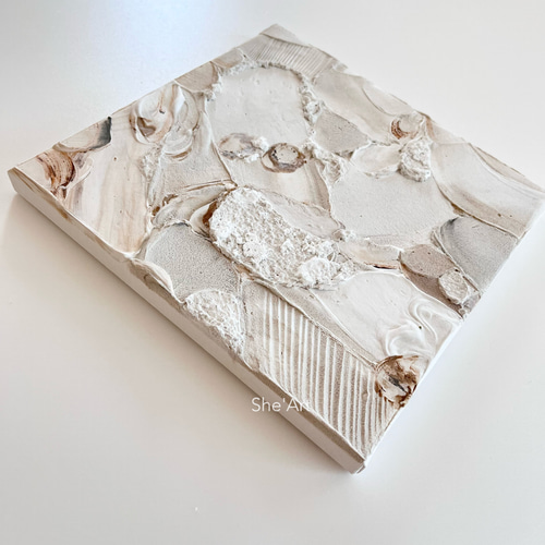 ゆ*た様 【原画】現代アート/キャンバス/絵画/インテリア/アート/モダン 原画SM・nuance・ダスティグレージュ /モダンアート・インテリア