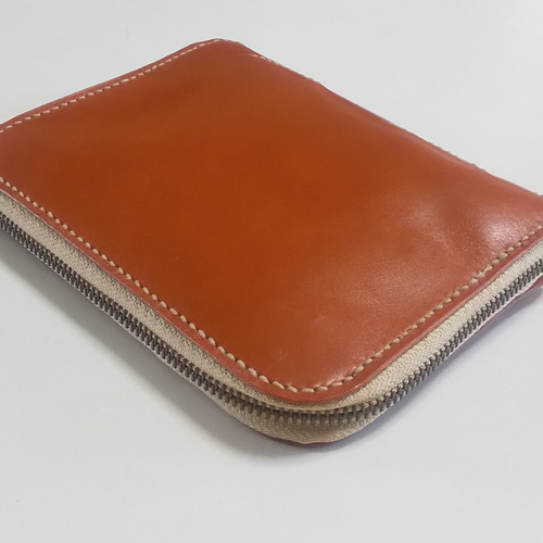 ハンドメイドラウンドファスナーマルチカバー6 ブックカバー