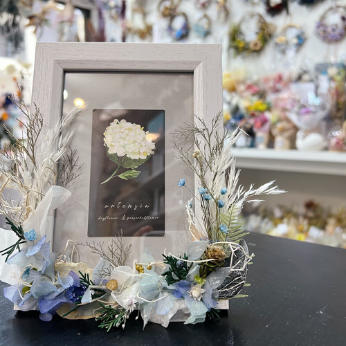 フラワーフォトフレーム フォトフレーム・写真立て ortensia  