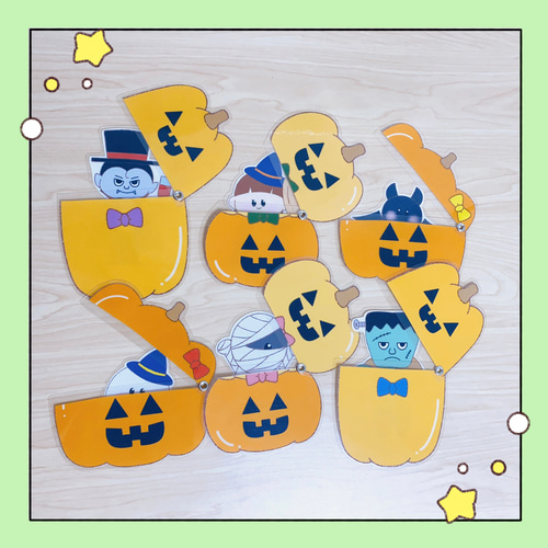 まあるいたまご ハロウィンバージョン ラミネートシアター(棒