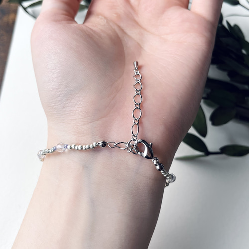 mayuu♡sorarin  ブレスレット 瀬織津姫＊～浄化の雫～AAA天然水晶ブレスレット ブレスレット Usagi