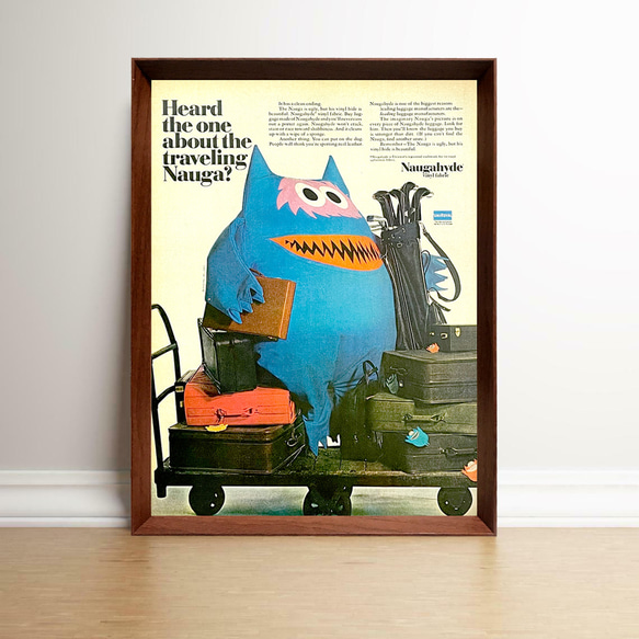 激レアカラー！vintage ナウガモンスター nauga ナウガ ビンテージ 1960's ヴィンテージ ナウガモンスター - アンティーク