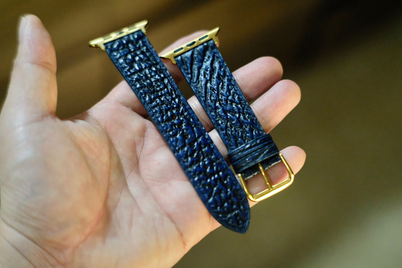 サメ革時計ベルト 手縫い時計ベルト 腕時計 TOKYO BESPOKE 通販