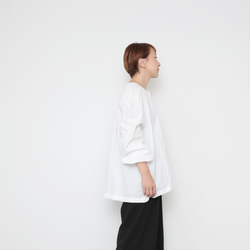 Moc blouse / white 4枚目の画像