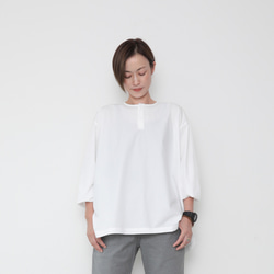 Moc blouse / white 1枚目の画像