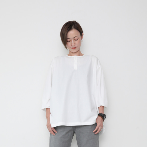 Moc blouse / white 1枚目の画像