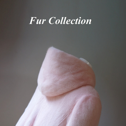 大人のエレガンス☆シンプルリッチなミンクコートフード付 新品1点物 