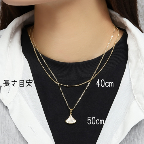 【アレンジに】PDPAOLA◆ペンダント用チェーンネックレス◆Gold ゆうパケット】 ステンレス製 ネックレス 金属アレルギー つけっ