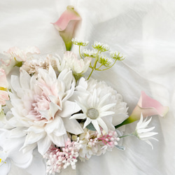 アーティシャルフラワーブーケ　WM 1112 結婚式ブーケ　フォトウェディング　結婚式　前撮り　和装　白無垢 4枚目の画像