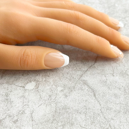 送料無料】シンプルフレンチネイル/ストーンネイル/オフィスネイル