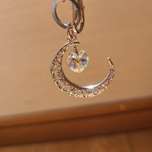 お試し☆送料込】キラメキサンキャッチャー☆バッグチャーム スワロ