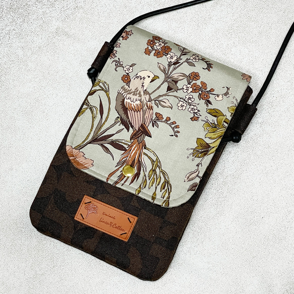 ♥♥ Lサイズ ♥ スマホショルダー・シックでお洒落なバード
