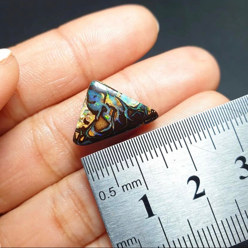 【天然ボルダーオパールルース2石】 ボルダーオパール ルース 38ct 天然石販売 名取貴石 天然石
