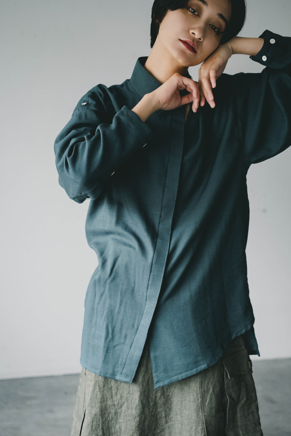 asymmetry blouse of Patricia（パトリシア） パトリシア