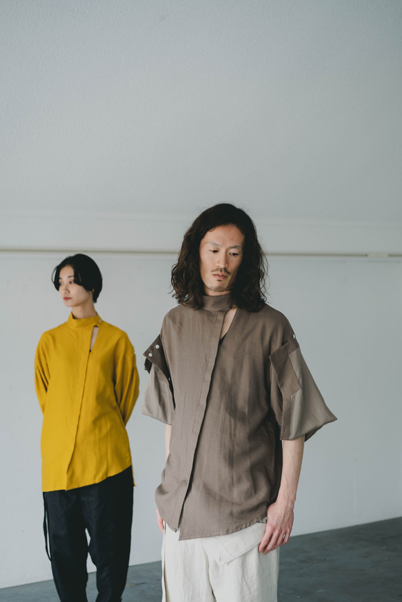 asymmetry blouse of Patricia（パトリシア） パトリシア