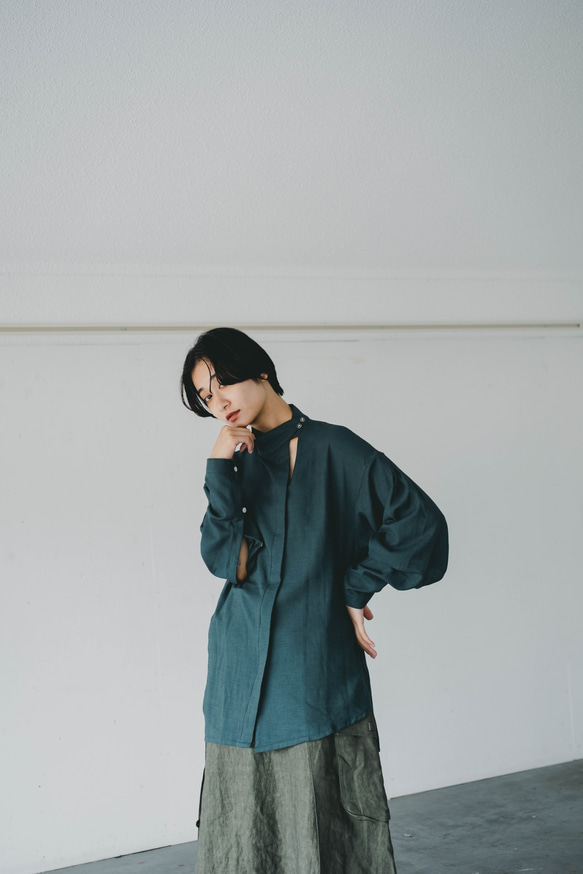 asymmetry blouse of Patricia（パトリシア） パトリシア