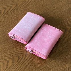 ちょいスリムなミニ財布 ✨アラスカ(ピンク) 6枚目の画像