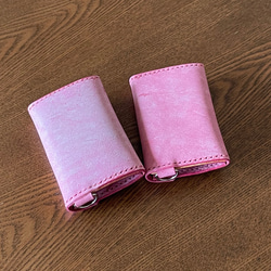 ちょいスリムなミニ財布 ✨アラスカ(ピンク) 8枚目の画像