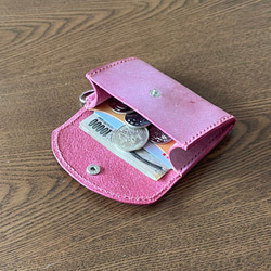 ちょいスリムなミニ財布 ✨アラスカ(ピンク) 9枚目の画像