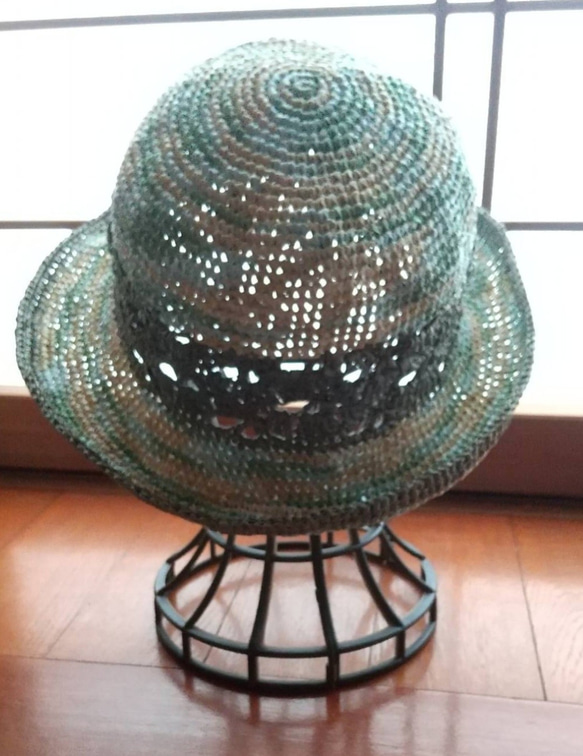 エコアンダリアの帽子 3枚目の画像