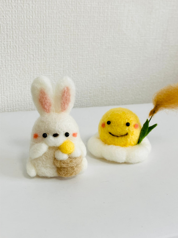 n*i様 羊毛フェルト　お月見飾り n*i様 羊毛フェルト お月見飾り