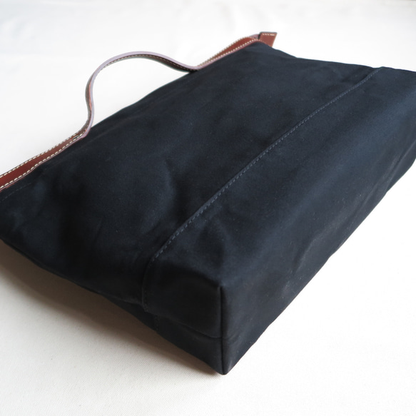 Paraffin canvas  totebag 「advantage」BLACK 10枚目の画像