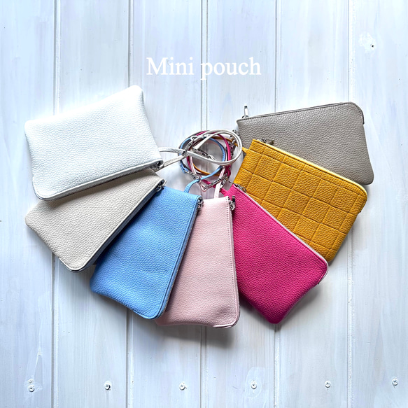 DECI NYLON BOX SNAP STRAP POUCH OVY ポーチ