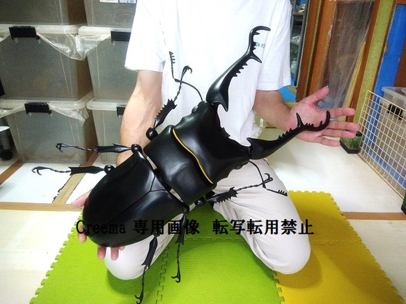 ニジイロクワガタ 超大型 MEGA リアルフィギュア 立体・オブジェ