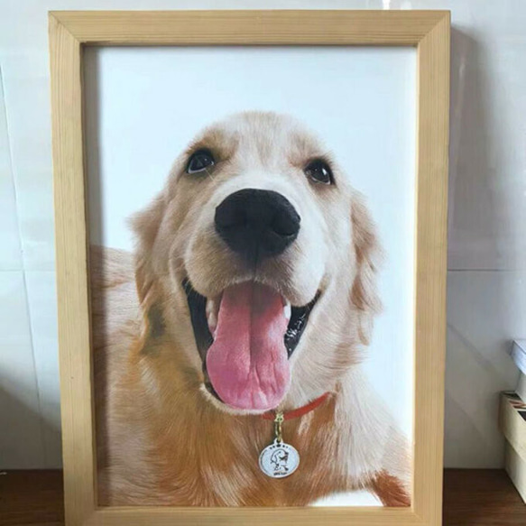 オーダーメイド スケッチ　愛犬・愛猫ペット・動物　うさぎ　鳥　ハムスタ-　ペット　インテリア 2枚目の画像