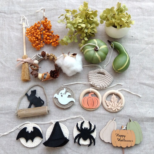 ハロウィンオーナメント ハロウィン  雑貨 小物 飾り 秋  manata ハロウィンオーナメント その他インテリア雑貨 manata 通販