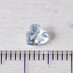 アクアマリン＊ハート・カット＊0.39ct＊5.0mm＊BEA-024 5枚目の画像