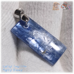 カイヤナイト 藍晶石 チベット産 ペンダント ネックレス Kyanite No.5771 4枚目の画像