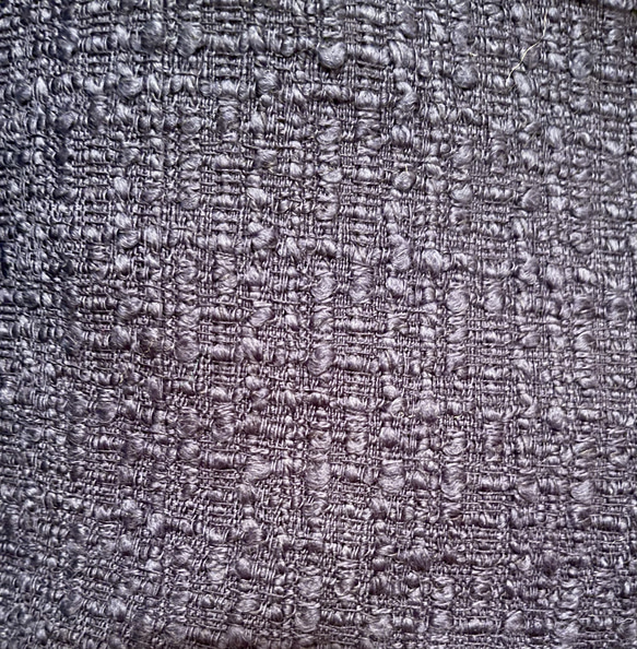 イタリア製シャネルツイード生地 ネイビー はぎれ Luxury Fablic 通販