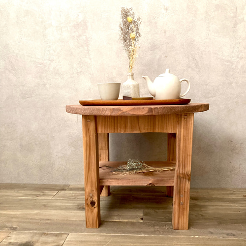 アンティーク サイドテーブル シャビー 無垢材 希少 z801 アンティーク サイドテーブル シャビー 無垢材 希少 z801