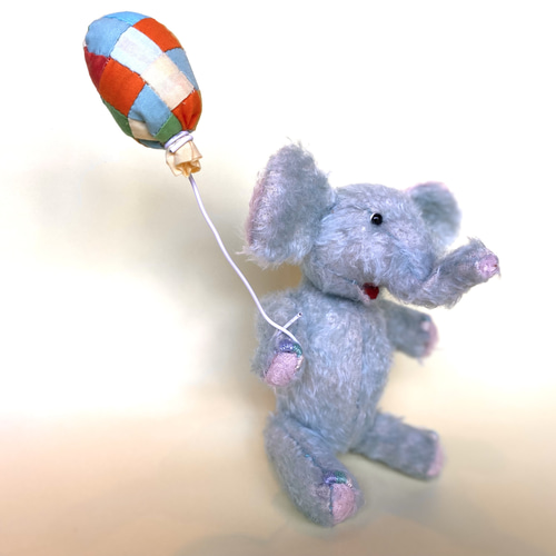 ゾウのぬいぐるみ22cm(座高17cn) ぬいぐるみ kmariko 通販 16427166