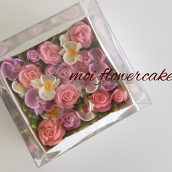 【7・8月発送】再販100以上☆フラワーおはぎ(バラ) 7枚目の画像