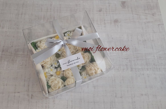 【7・8月発送】再販100以上☆フラワーおはぎ(バラ) 9枚目の画像