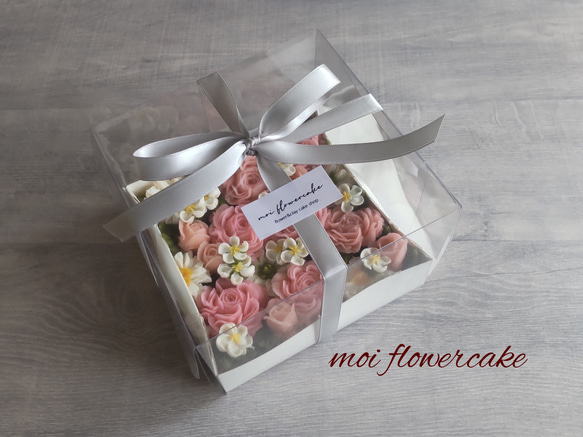 【7・8月発送】再販100以上☆フラワーおはぎ(バラ) 8枚目の画像