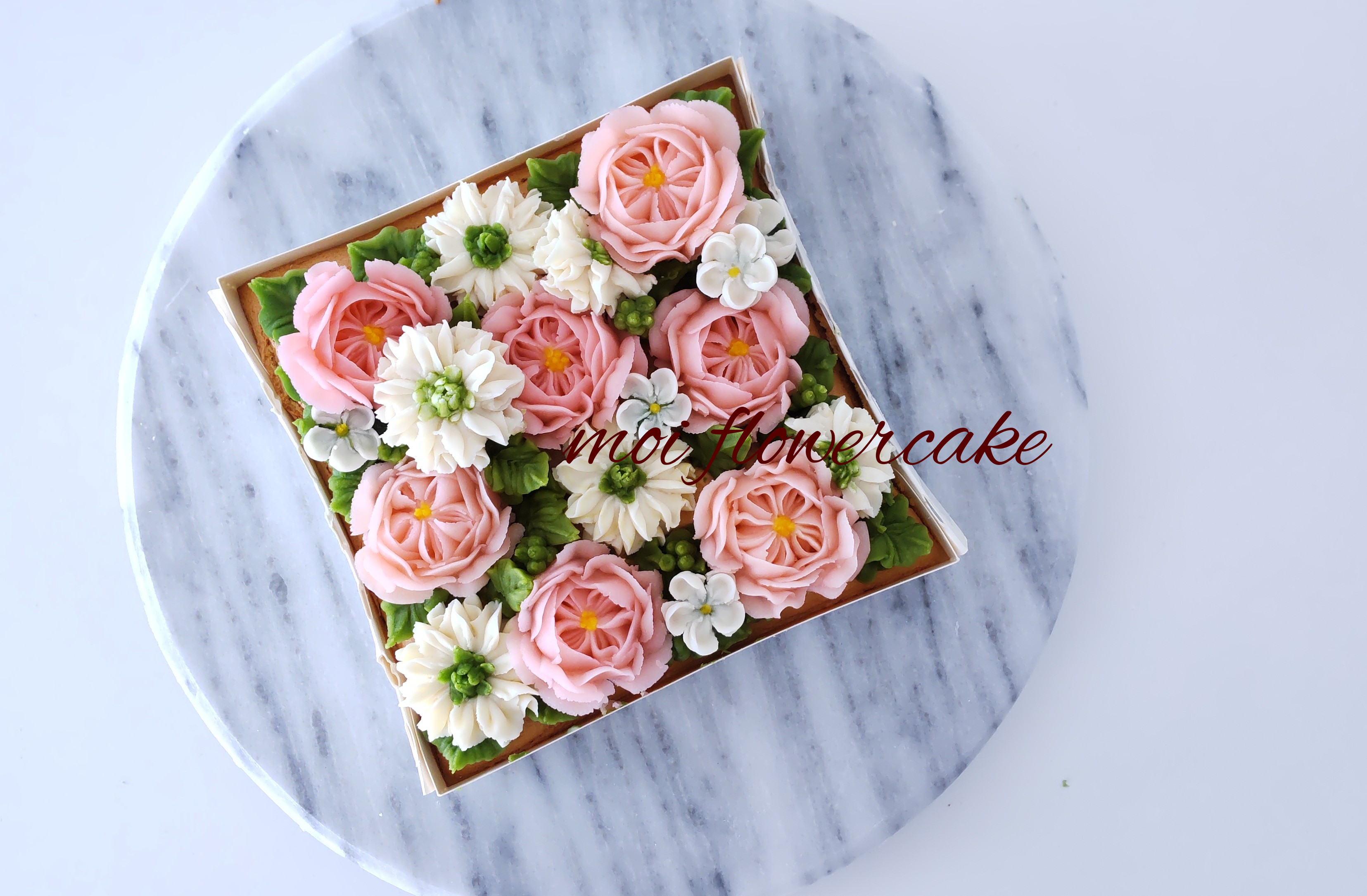 【2・3月発送】再販100以上☆フラワーおはぎ(イングリッシュローズ)