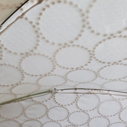 ミナペルホネンハンドメイドUVカット折り畳み日傘収納袋付き 4枚目の画像